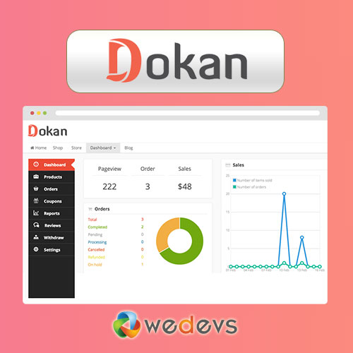 Dokan Pro WordPress Plugin version: 3.12.5