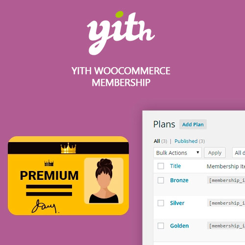 YITH WooCommerce Membership Premium version: 2.10.0